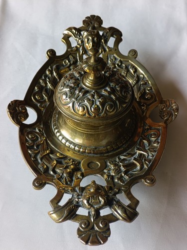 Antique cast ornate - cast, brass