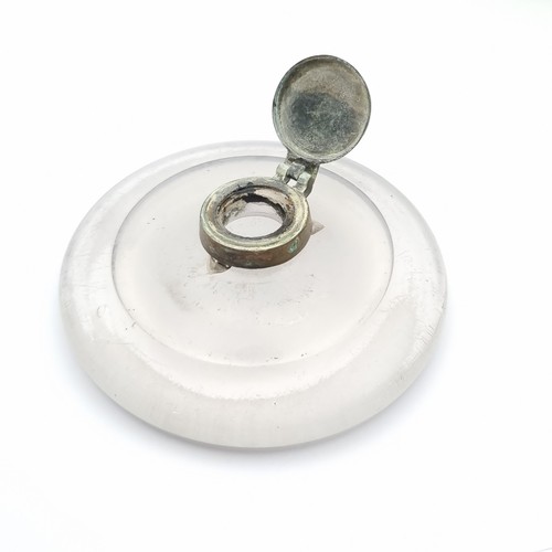Antique victorian inkwell hand - antique,