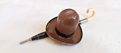 Antique stetson hat and - antique,