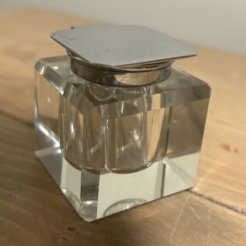 Antique square cut crystal - antique,