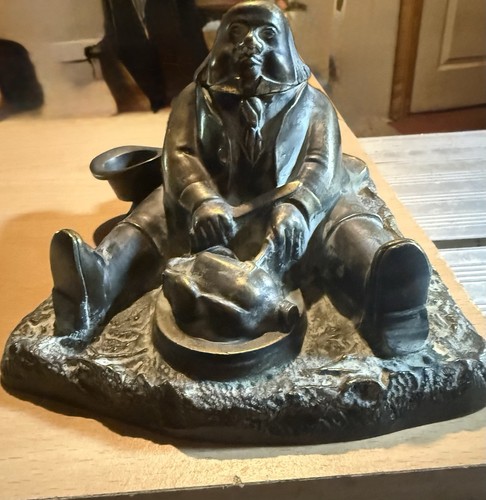 Antique victorian inkwell - victorian,