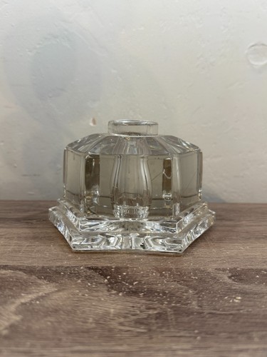 Antique hexagonal clear - antique,