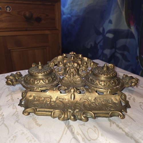 Antique rare french cast brass - antique,
