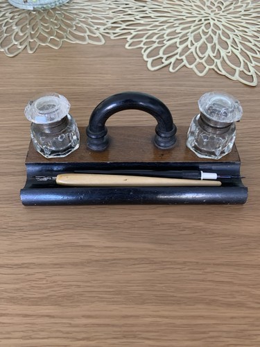 Antique osler inkwell - osler,