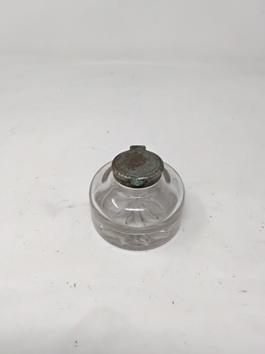 Vintage handblown round glass - vintage,