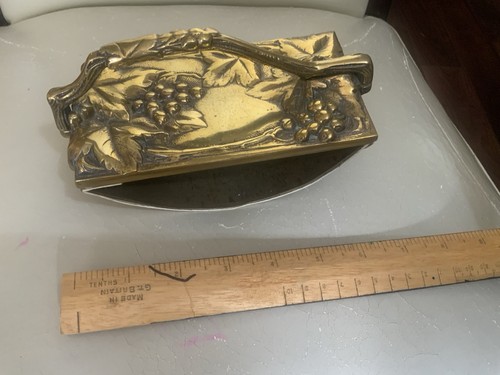 Antique brass ink - brass, blotter