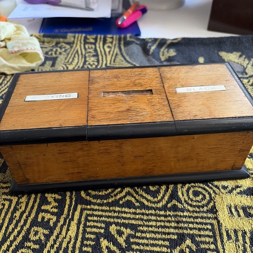 Antique oak edwardian era - , ~