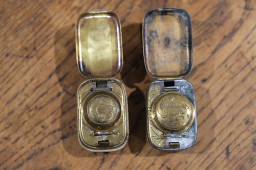 Antique travelling inkwells - 2,