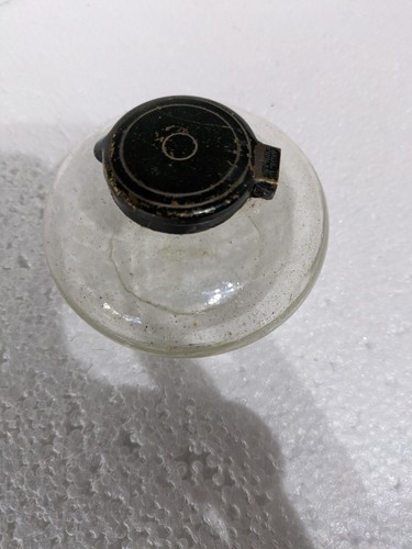 Antique clear glass ink - glass,