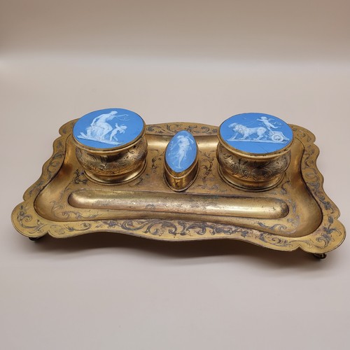 Antique ormolu jasperwear - antique,