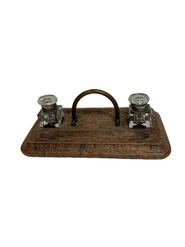 Antique style oak - , desk