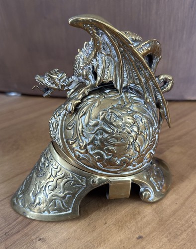 Antique solid brass military - antique,