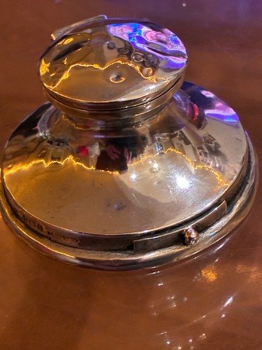 Hallmarked silver capstan - hallmarked,