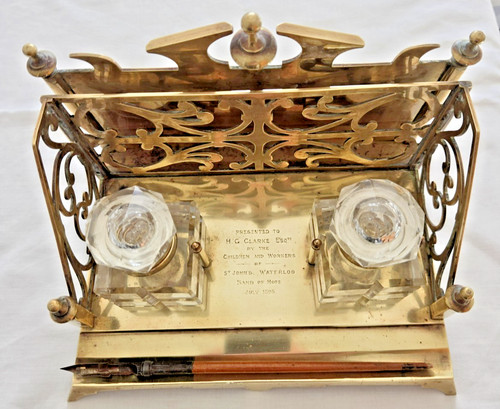 Gorgeous victorian brass - victorian,