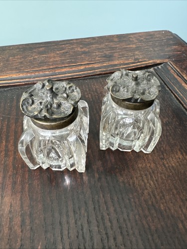 Pair 19th century cut - pair,