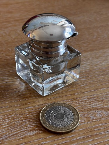 Antique sterling silver square